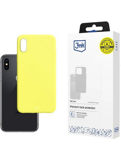 3mk Matt Back Cover Yellow (iPhone X / XS)