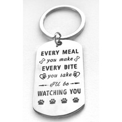 Μπρελόκ Σκύλου Every Meal Every Bite 5x2.8cm