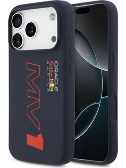 Red Bull Silicone MV1 Magsafe Case For Iphone 17 Pro Navy - (RBHMP17L24SIMV1V)