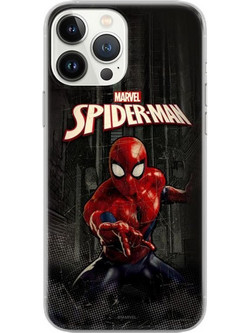 Θήκη Soft TPU Marvel Spiderman 007 Apple iPhone 15 Pro Μαύρο
