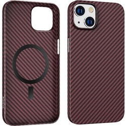 Hoco Ultra-Thin MagSafe Back Cover Red (iPhone 14 Plus)