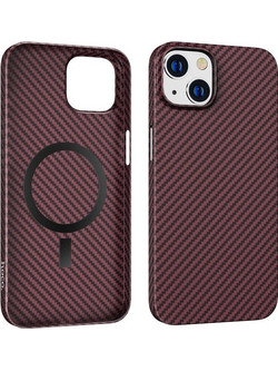Hoco Ultra-Thin MagSafe Back Cover Red (iPhone 14 Plus)