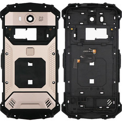 Πίσω Καπάκι Doogee S60 με Δακτυλικό Αποτύπωμα (GOLD)
