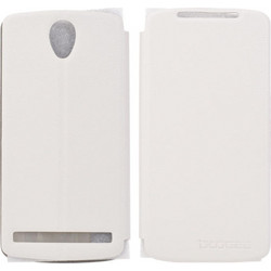 Doogee DG330 Θήκη Flip (Λευκή)