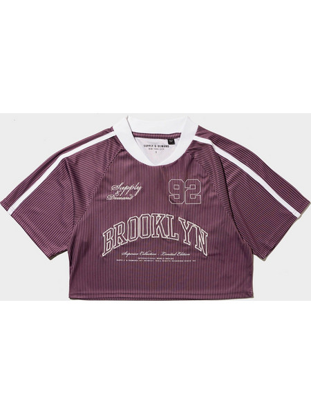 Supply & Demand Brooklyn Γυναικείο Crop Top SUPTW18053863 Burgundy