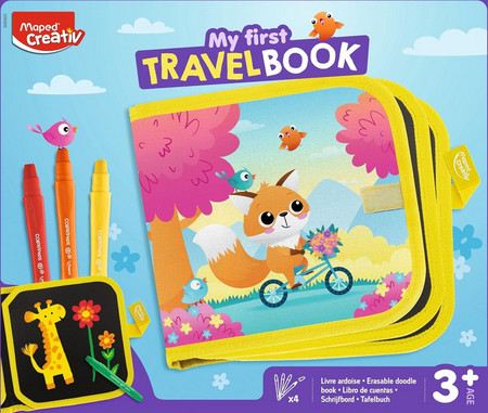 Το Πρώτο Μου Δημιουργικό Σετ Maped Creative Travel Book 3+