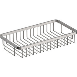 Orabella 15186 Brushed Nickel - Σπογγοθήκη μπάνιου ανοξείδωτη
