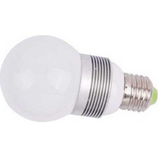 Spacelights E27 3W VL-BL3W-301A LED ΛΑΜΠΑ ΤΥΠΟΥ ΜΠΑΛΑΣ ΛΕΥΚΟ - SPACE