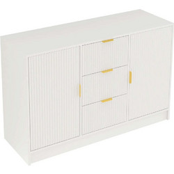 Μπουφές Allegro 162844219 118x40x75cm White Μοριοσανίδα