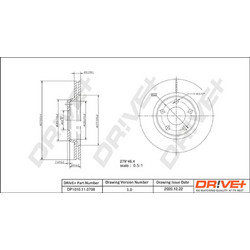 Dr!ve+ Δισκόπλακα - DP1010.11.0708