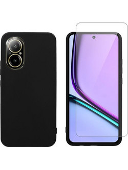Redshield Silicone & Glass Σετ για Realme C67 Θήκη Κινητού & Προστατευτικό Οθόνης