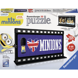 Puzzle Ravensburger Minions Λονδίνο 3D 108 Κομμάτια