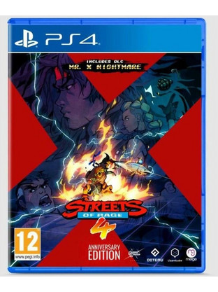 Streets Of Rage 4 Anniversary Edition PS4