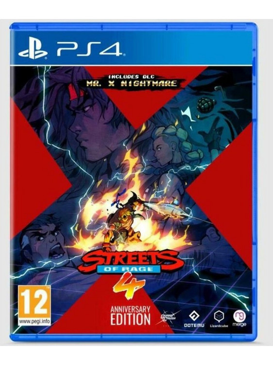 Streets Of Rage 4 Anniversary Edition PS4