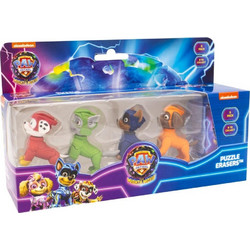 P.M.I. Paw Patrol: The Mighty Movie - Puzzle Erasers 5 Pack Figures (5cm) (Random) (PAWM1240)
