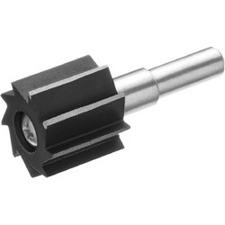 Φρέζα ελικοειδής με άξονα 8mm, πάχος κοπής 22mm, Φ25mm