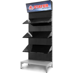 STAYER STAND ΠΛΑΤΗ με Κεκλιμενα Ράφια