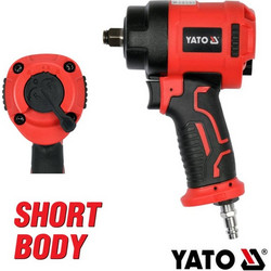 YATO Αερόκλειδο Compact 1/2 1200Nm YT-09515