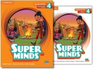 SUPER MINDS 4 SUPER PACK 1 (SB + WB + WORDLIST) 2ND ED