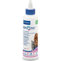 Virbac Epiotic Ear Cleanser Ear Care Liquid Dogs Cats 125ml