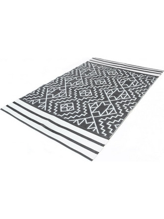 Χαλί Εξωτερικού Χώρου 160 x 240 cm Χρώματος Γκρι Inca Inkazen 40050202