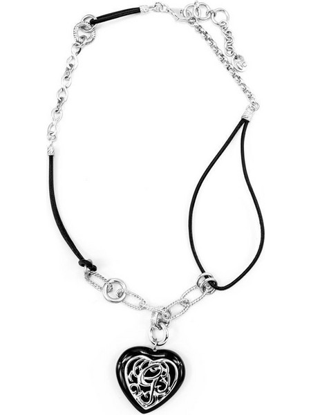 Guess Γυναικείο Κολιέ Καρδιά από Ασήμι CL107N01