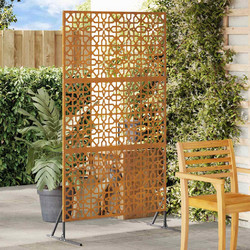 Οθόνη Ιδιωτικότητας 100 x 50 x 180 εκ. Σκ rusty 868576