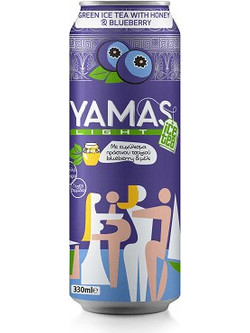 ICE TEA ΜΥΡΤΙΛΛΟ LIGHT 330ML 6 ΤΕΜΑΧΙΩΝ YAMAS