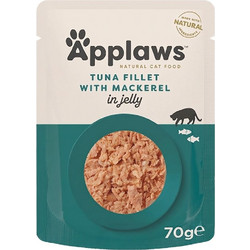 Applaws Adult with Tuna & Mackerel in Jelly 70gr