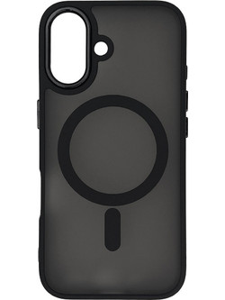 Hurtel MagSafe Back Cover Σιλικόνης για iPhone 17e/16e - Μαύρο