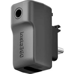 INSTA360 X3 MIC ADAPTER - ADAPTOR TO CONNECT EXTERNAL MICROPHONE 3.5MM AUX