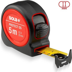 Sola μετροταινία με ανοξείδωτη inox λάμα 5m/25mm PE DS 525
