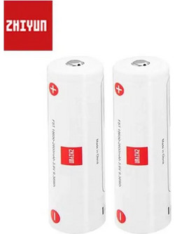 Zhiyun 18650 LithiumBattery 2600mAh 2 PCS