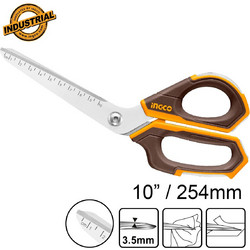 Ψαλίδι Πολλαπλών Χρήσεων με Χάρακα 254mm (10") HSCRS25088