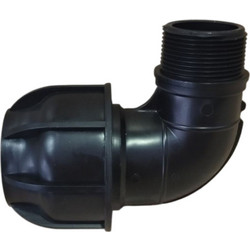 Γωνία Κοχλιωτή Αρσ. Φ50Χ1 1/2'' PN10