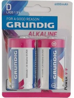 Grundig Alkaline Power++ D 2τμχ