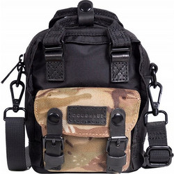 Σακίδιο Doughnut Macaroon Tiny Tarzan Series Black x Army | D226CA3-0348-F