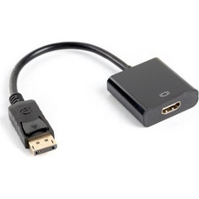 LANBERG ADAPTER DISPLAYPORT(M)>HDMI(F) 10CM