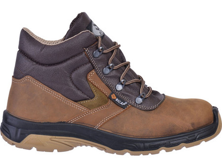 Bicap Mokka 02 Μποτάκια Εργασίας S0 Αδιάβροχα Καφέ 7100-630