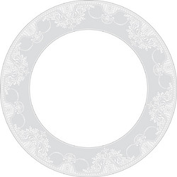 Cryspo Trio Σετ Πιάτα Φαγητού Πορσελάνης Deco Classico 20τμχ