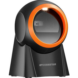 GTCODESTAR επιτραπέζιο barcode scanner GT-8800F, 1D & 2D, ενσύρματο, μαύρο