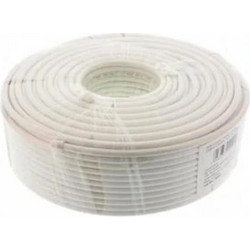 Καλώδιο ομοαξωνικό RG6, 100m, 7mm, τριπλό Well RG6-CCS/AL-TRISLD-100-WL