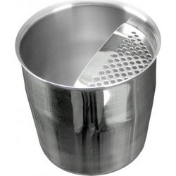 Ανοξείδωτο κύπελλο με φίλτρο σίτα 300ml 53-412 κοντό