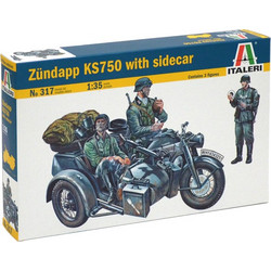 Italeri Zundapp KS750 with Sidecar 1:35