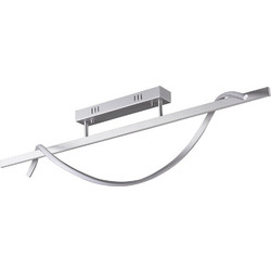 Φωτιστικό Οροφής Led 28W Cct 1450lm Γκρι Ράβδος Με Κορδέλα Dimmer+ Control CCC 783 ΝM L100xW20x25H