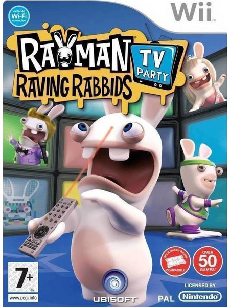Rayman Raving Rabbids TV Party Wii