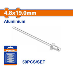 Wadfow WREZK34 Πριτσίνια Αλουμινίου M4.8x19mm 50τμχ