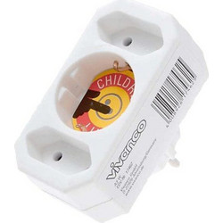 Vivanco Adapter 1 Schuko + 2 Euro Plus - (LADASCH12EUW)