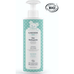 Gamarde Baby Cleansing Water - Ήπιο Ενυδατικό Νερό Καθαρισμού για Μωρά BIO 400ml (Χωρίς Ξέβγαλμα) - (1285)