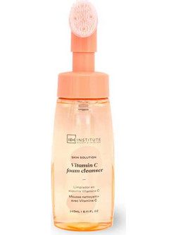 IDC Institute With Exfobrush Vitamin C Cleansing Ενυδατικός Αφρός Καθαρισμού Προσώπου 240ml